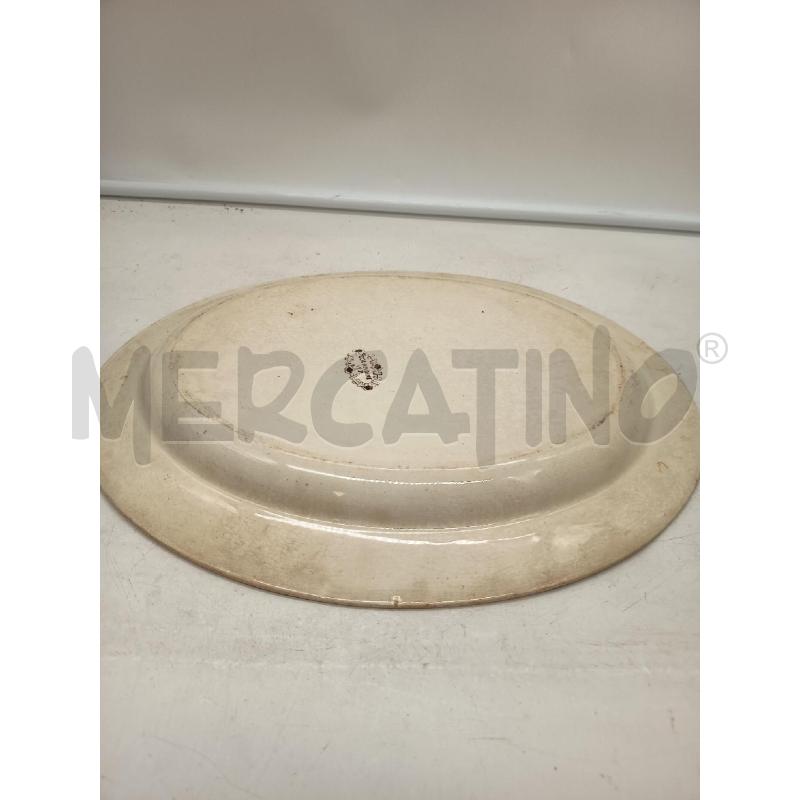 PIATTO OVALE TERAGLIA FORTE COLANDINE OVALE  | Mercatino dell'Usato Roma porta maggiore 5