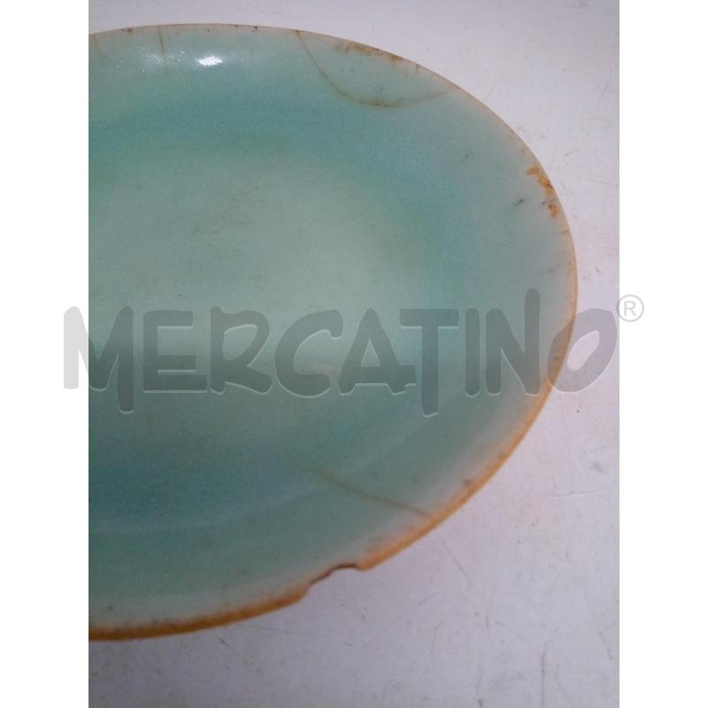 PIATTO PORCELLANA CELADON DIFETTI  | Mercatino dell'Usato Roma porta maggiore 2