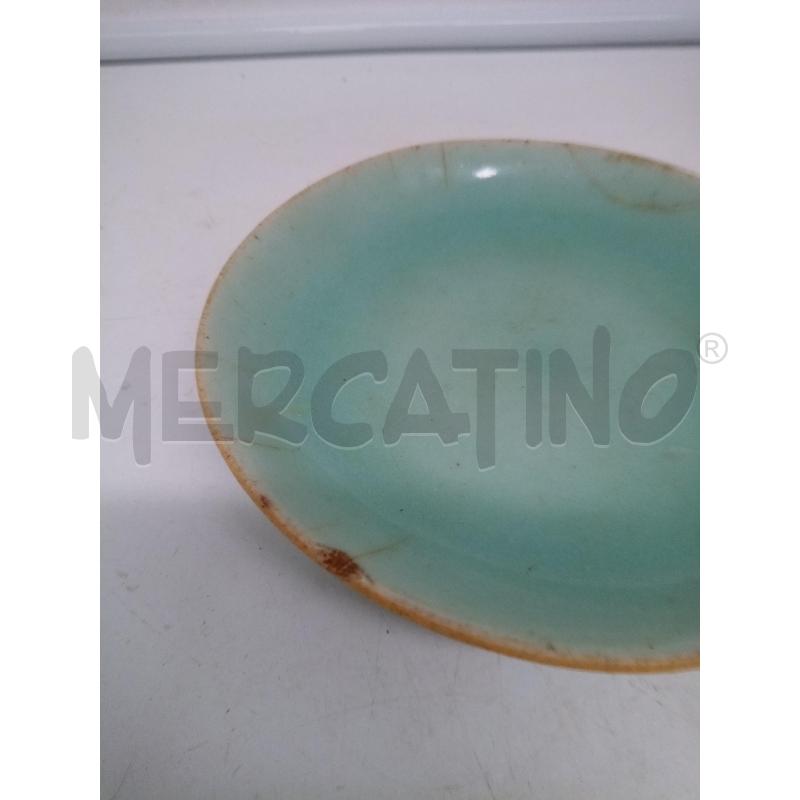 PIATTO PORCELLANA CELADON DIFETTI  | Mercatino dell'Usato Roma porta maggiore 3