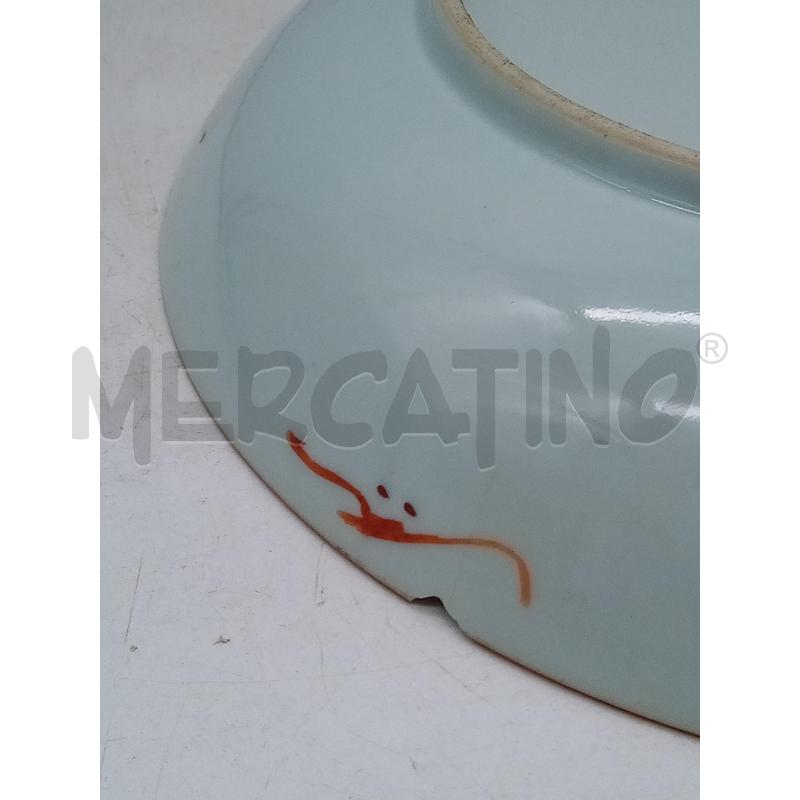 PIATTO PORC CINA RAMO CON FIORI DIFETTO | Mercatino dell'Usato Roma porta maggiore 5
