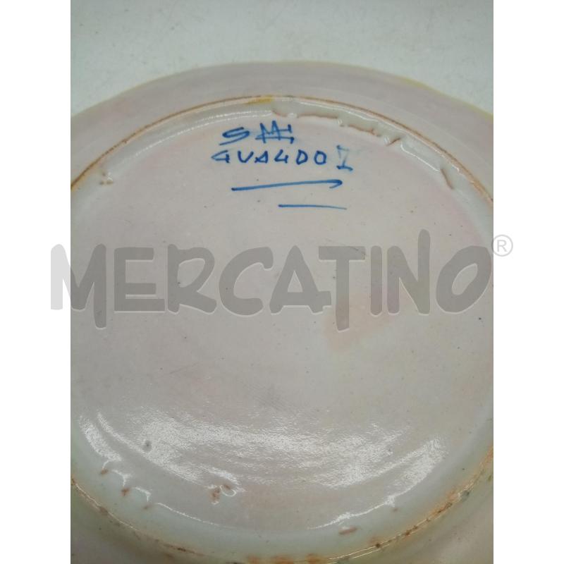 PIATTO SOCIETA CERAMICA MASTRO GIORGIO GUALDO TADINO | Mercatino dell'Usato Roma porta maggiore 4
