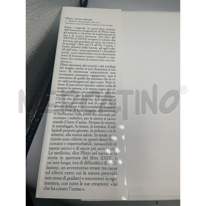 PLINIO - STORIA NATURALE IV | Mercatino dell'Usato Roma porta maggiore 4