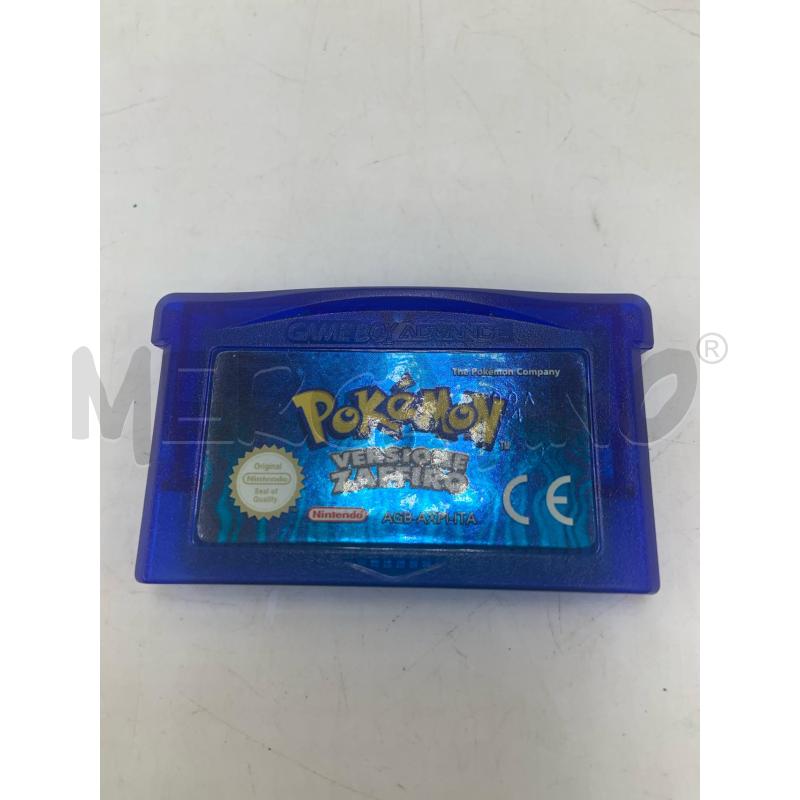 POKEMON ZAFFIRO ITALIANO BATTERIA NON TESTATA | Mercatino dell'Usato Roma porta maggiore 1