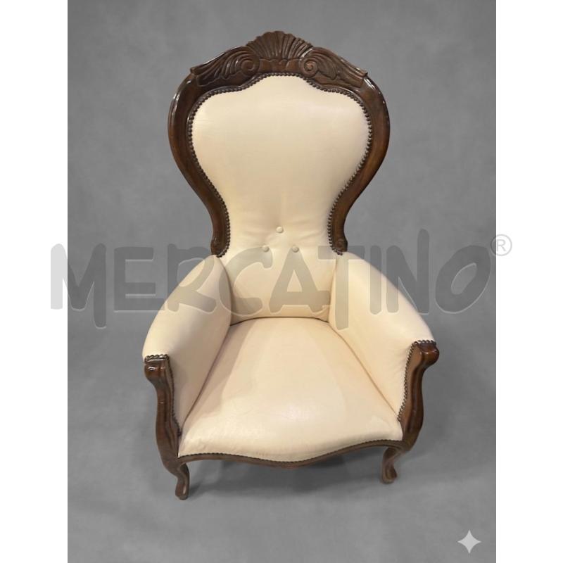 POLTRONA STOFFA BEIDGE | Mercatino dell'Usato Roma porta maggiore 1