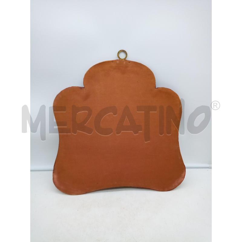 PORTA LETTERE DA MURO VELLUTO ROSSO FIORI   | Mercatino dell'Usato Roma porta maggiore 4