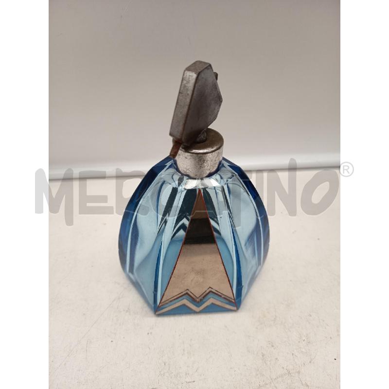 PORTA PROFUMO ART DECO AZZURRO MANCANZE  | Mercatino dell'Usato Roma porta maggiore 1