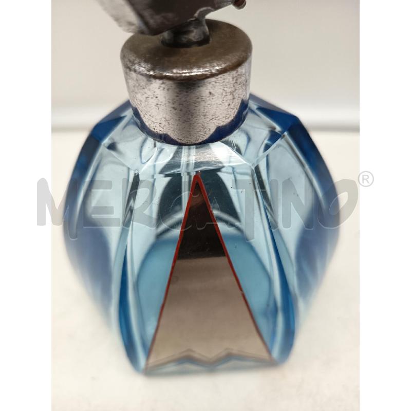 PORTA PROFUMO ART DECO AZZURRO MANCANZE  | Mercatino dell'Usato Roma porta maggiore 4