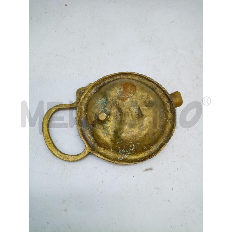 POSACENERE OTTONE RILIEVO SAMURAI   | Mercatino dell'Usato Roma porta maggiore 4