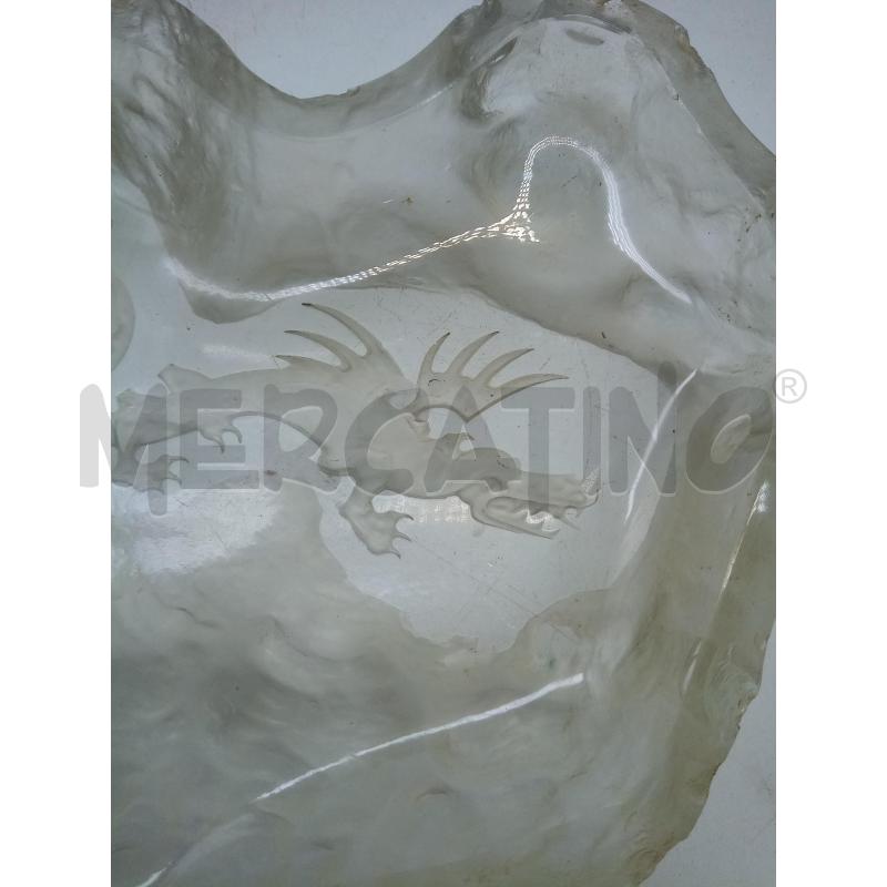 POSA CENERE CRISTALLO DRAGO MOLATO DIFETTI | Mercatino dell'Usato Roma porta maggiore 2