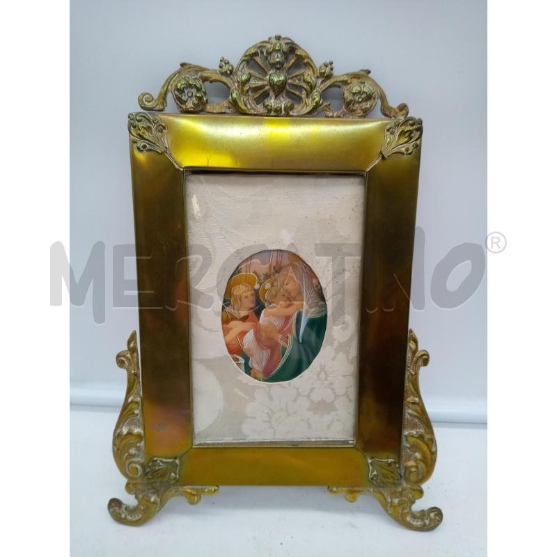 QUADRETTO MINIATURA MADONNA CON BAMBINO E SAN GIOVANNINO | Mercatino dell'Usato Roma porta maggiore 1