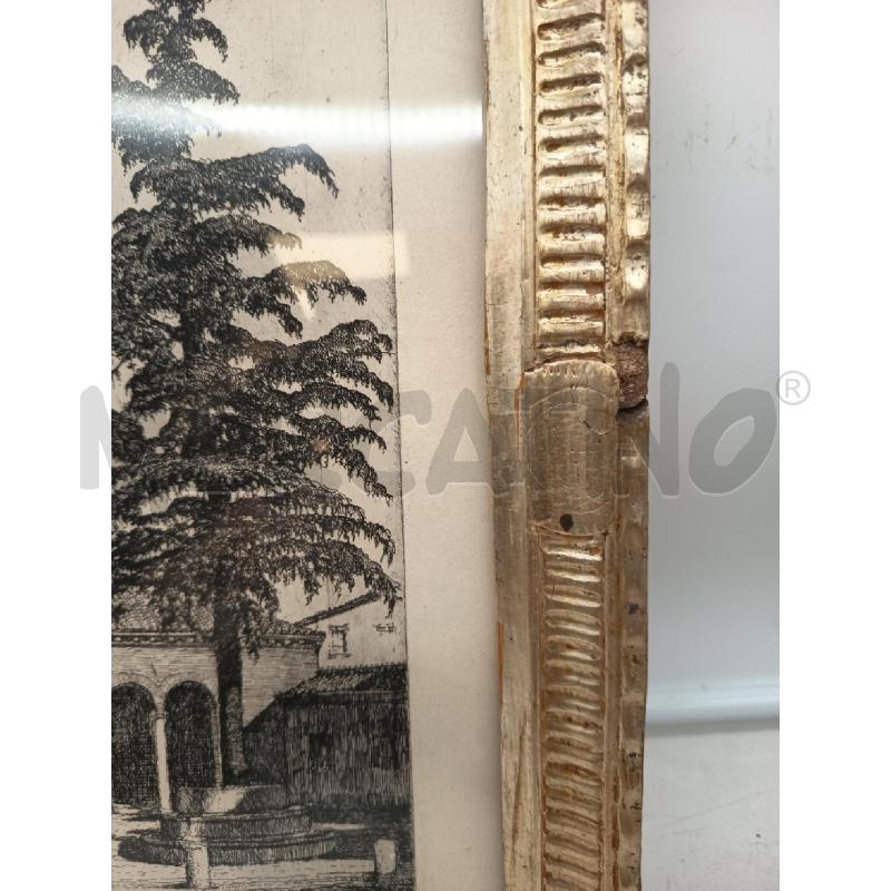QUADRO ACQUAFORTE SCORCIO SAN GIOVANNI PORTA LATINA  | Mercatino dell'Usato Roma porta maggiore 3