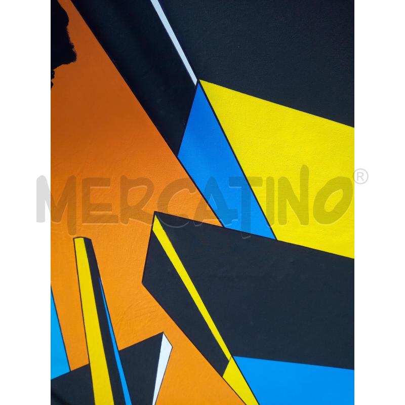 QUADRO ACRILICO SU TELA GRANDI PRUE  | Mercatino dell'Usato Roma porta maggiore 4