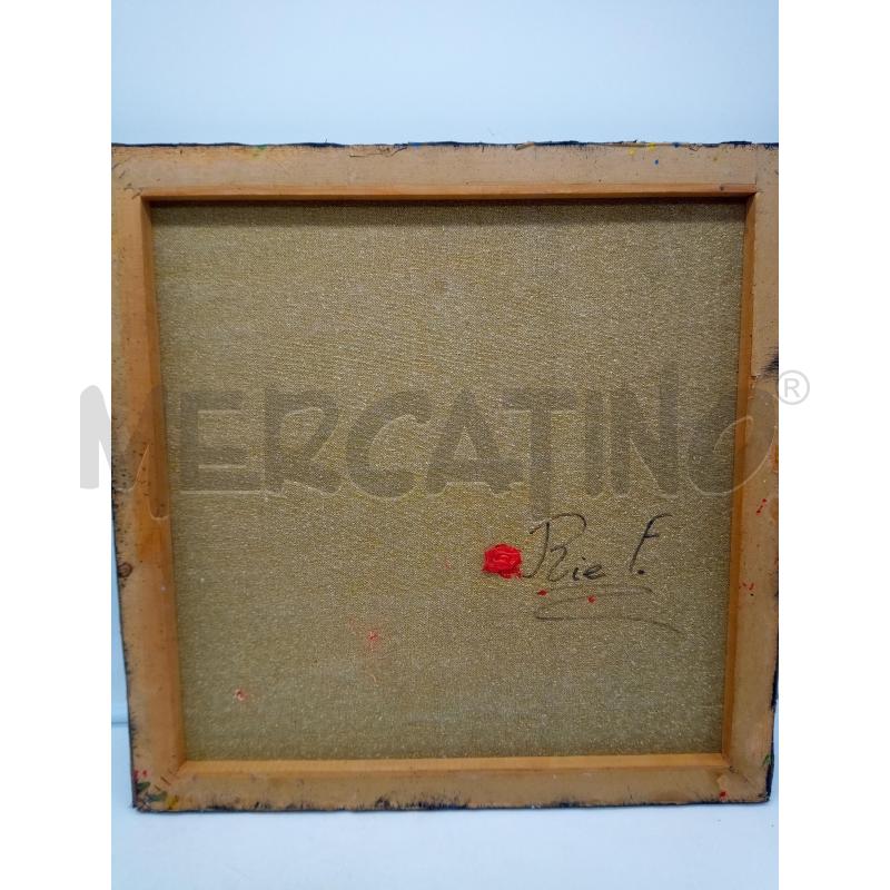 QUADRO ACRILICO SU TELA VOLTO DONNA  | Mercatino dell'Usato Roma porta maggiore 4