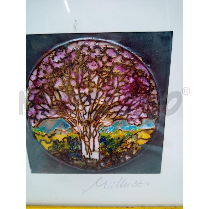 QUADRO ALBERO DELLA VITA  | Mercatino dell'Usato Roma porta maggiore 2