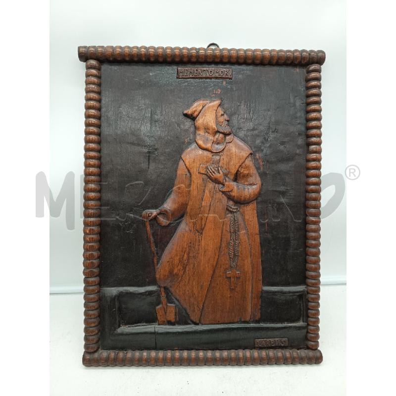 QUADRO BASSORILIEVO MEMENTO MORI  | Mercatino dell'Usato Roma porta maggiore 1