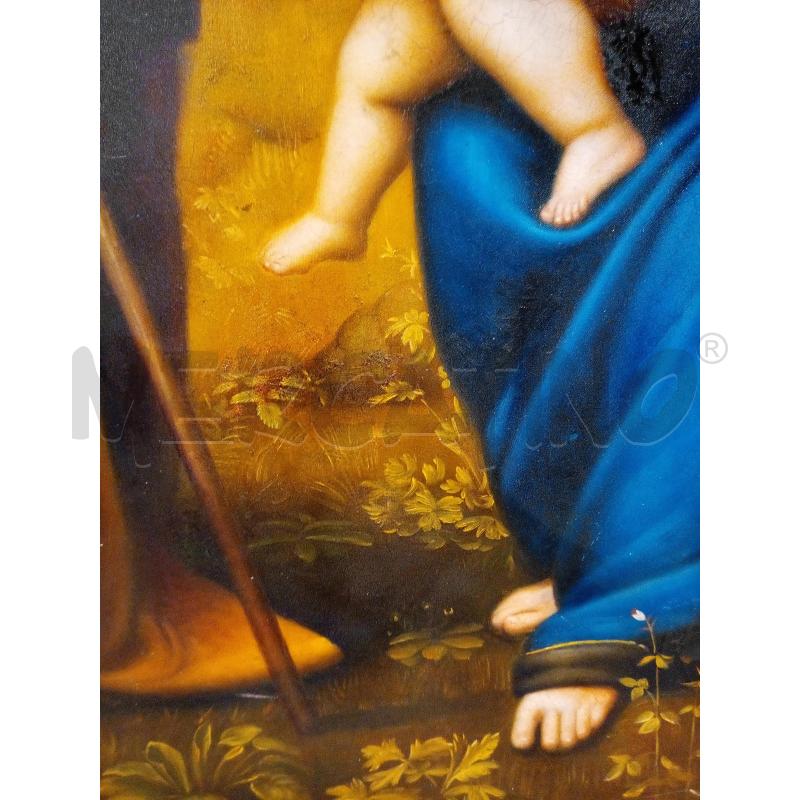 QUADRO CROMOLITO RITOCCATA RIPROD SACRA FAMIGLIA | Mercatino dell'Usato Roma porta maggiore 3