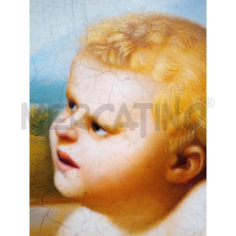 QUADRO CROMOLITO RITOCCATA RIPROD SACRA FAMIGLIA | Mercatino dell'Usato Roma porta maggiore 4