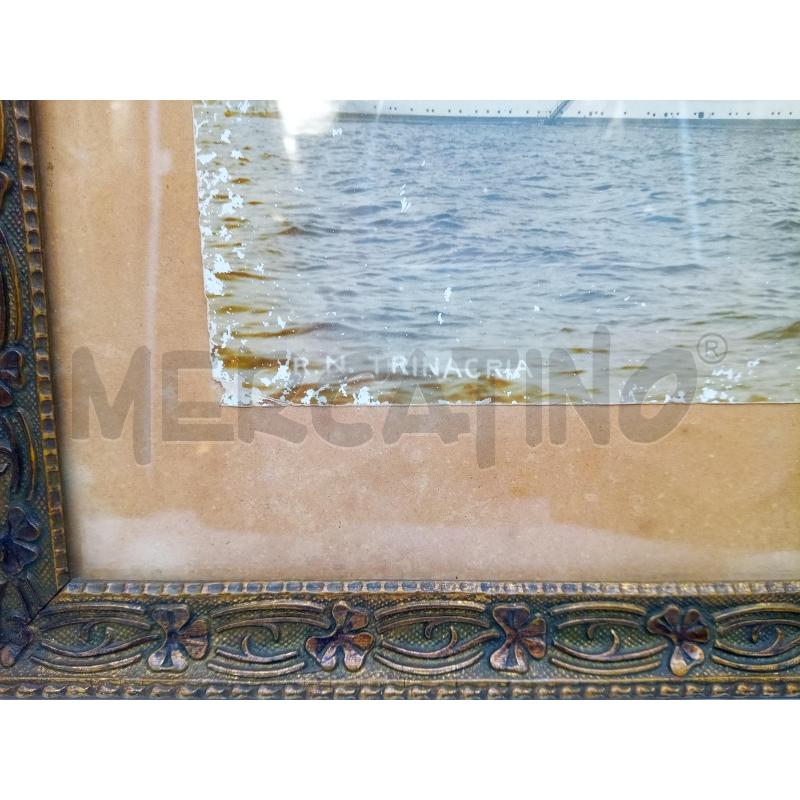 QUADRO FOTO TRINACRIA CORNICE LIBERTY  | Mercatino dell'Usato Roma porta maggiore 2
