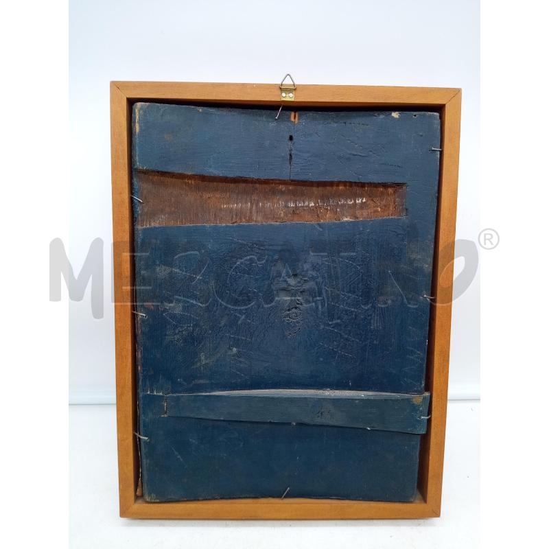 QUADRO ICONA OLIO SU TELA SAN NICOLA | Mercatino dell'Usato Roma porta maggiore 5