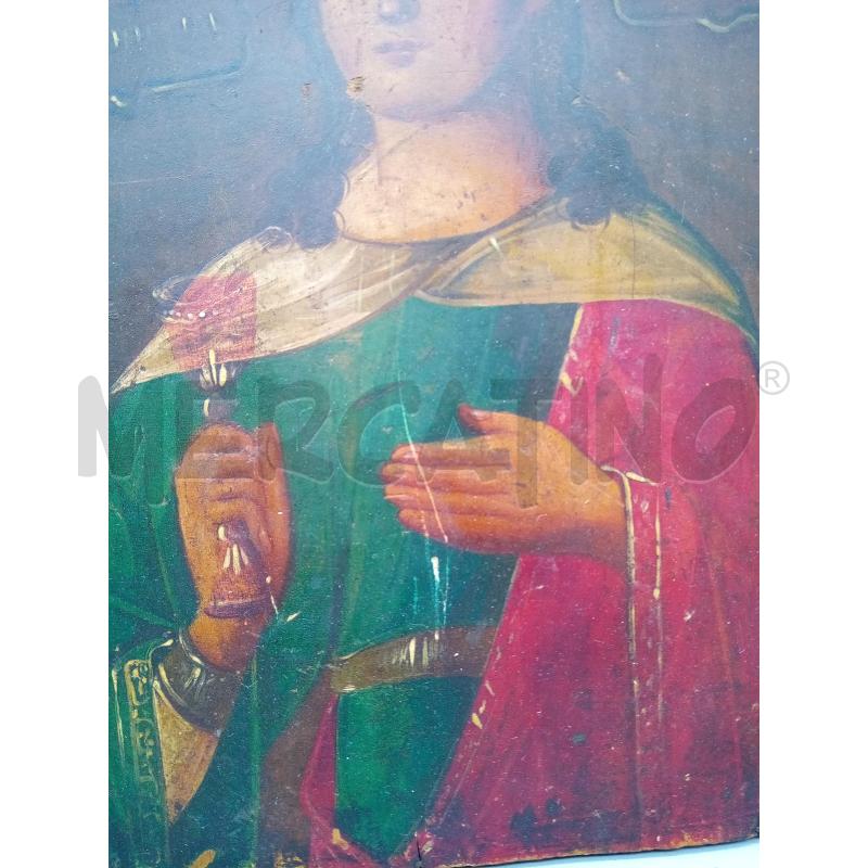 QUADRO ICONA RUSSA MADONNA  | Mercatino dell'Usato Roma porta maggiore 3
