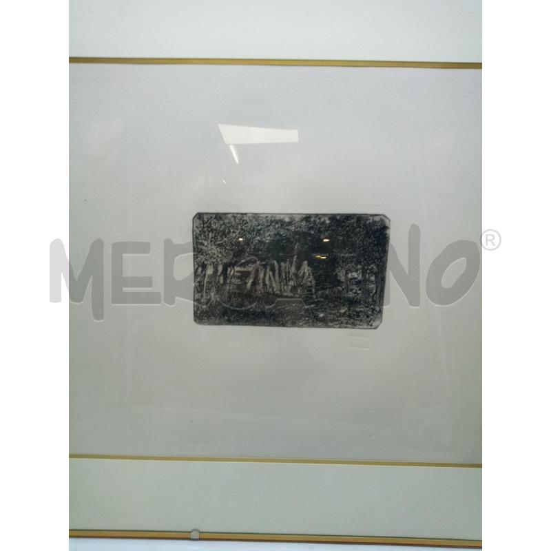 QUADRO INCISIONE ANGOLO DELL'ORTO | Mercatino dell'Usato Roma porta maggiore 2