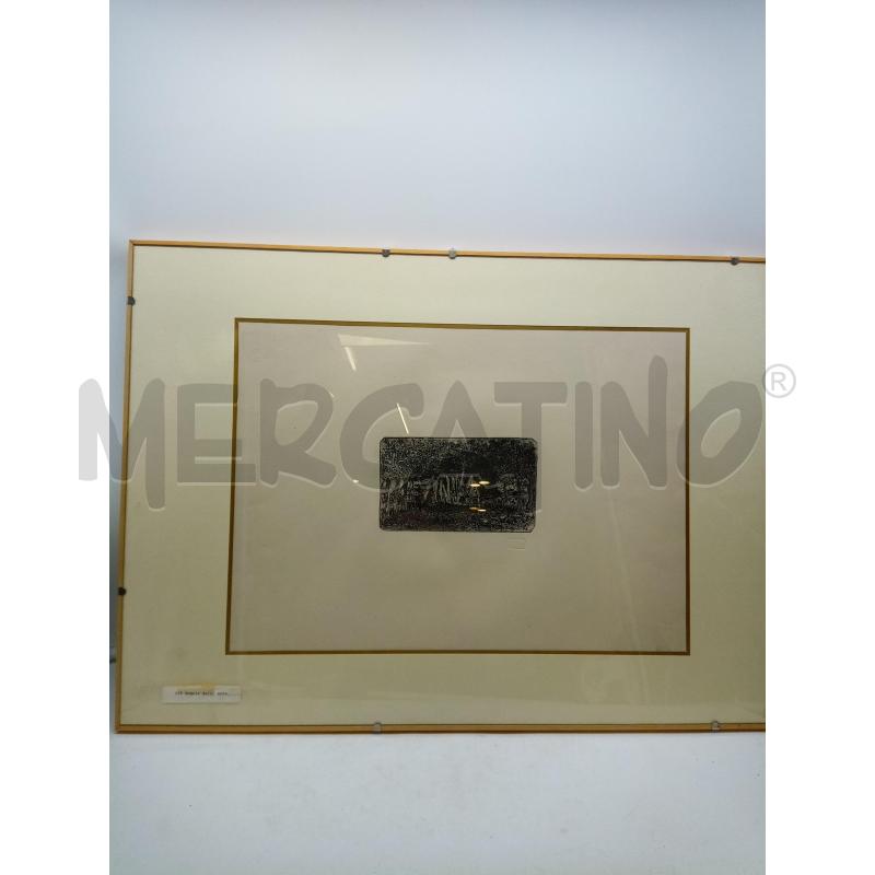 QUADRO INCISIONE ANGOLO DELL'ORTO | Mercatino dell'Usato Roma porta maggiore 3