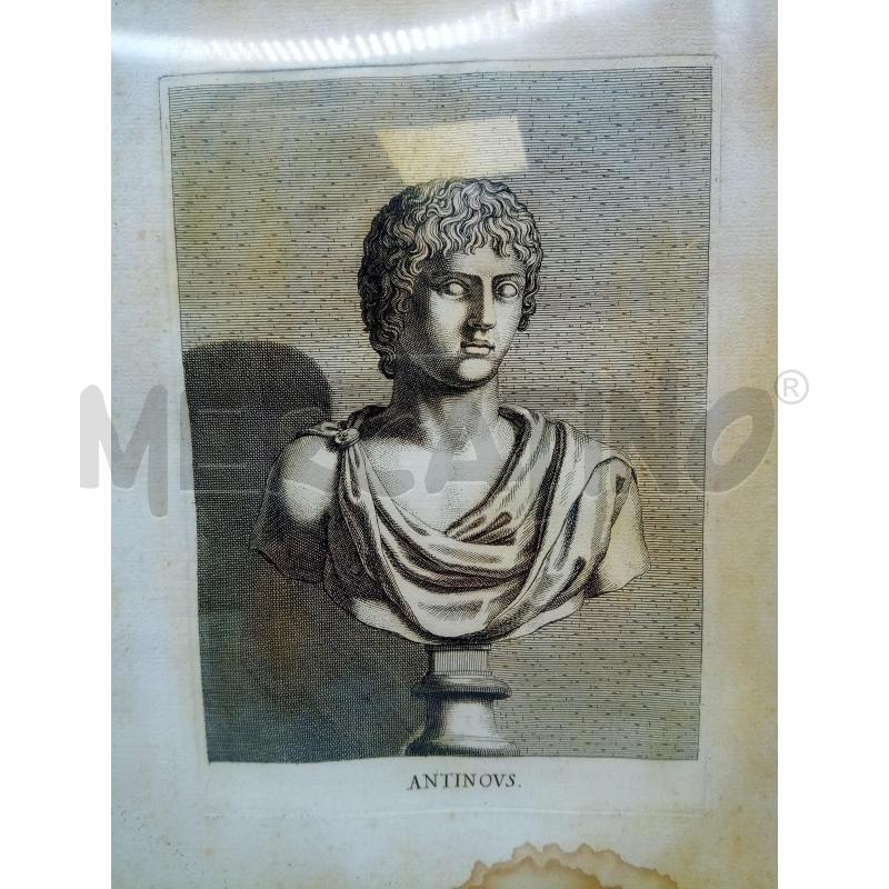 QUADRO INCISIONE ANTINOUS  | Mercatino dell'Usato Roma porta maggiore 2
