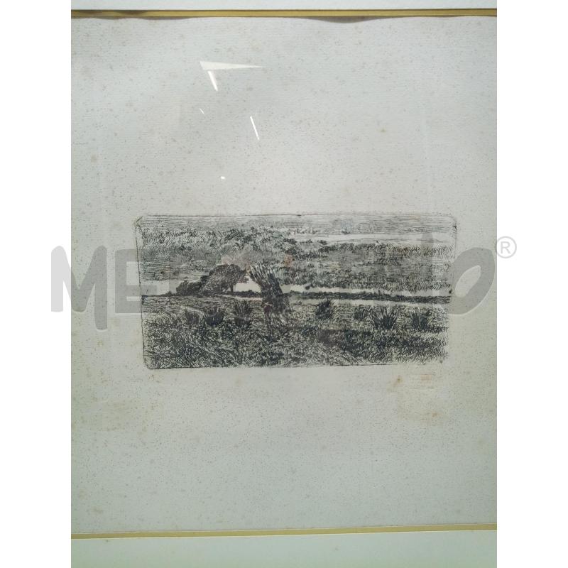 QUADRO INCISIONE LAVORI IN MAREMMA | Mercatino dell'Usato Roma porta maggiore 2