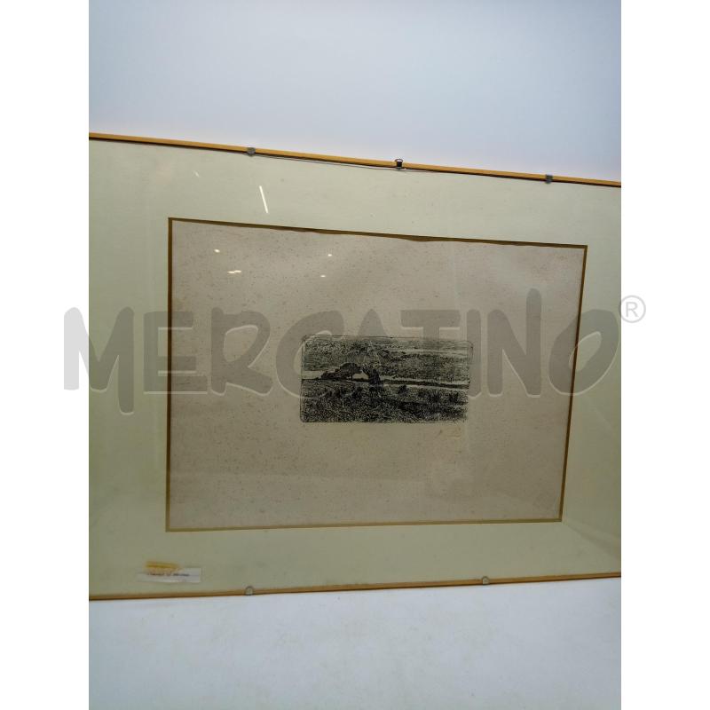 QUADRO INCISIONE LAVORI IN MAREMMA | Mercatino dell'Usato Roma porta maggiore 4