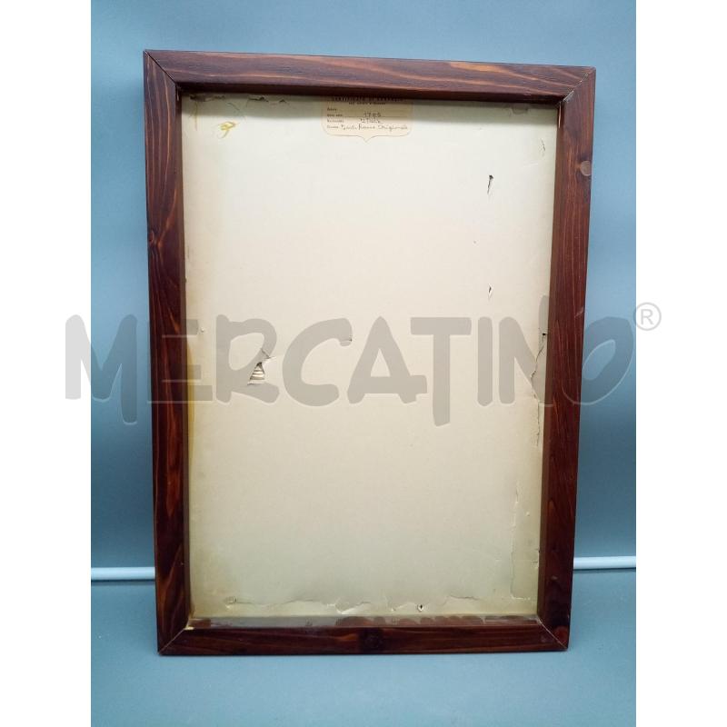 QUADRO INCISIONE MATTEUS SECUNDUS | Mercatino dell'Usato Roma porta maggiore 3