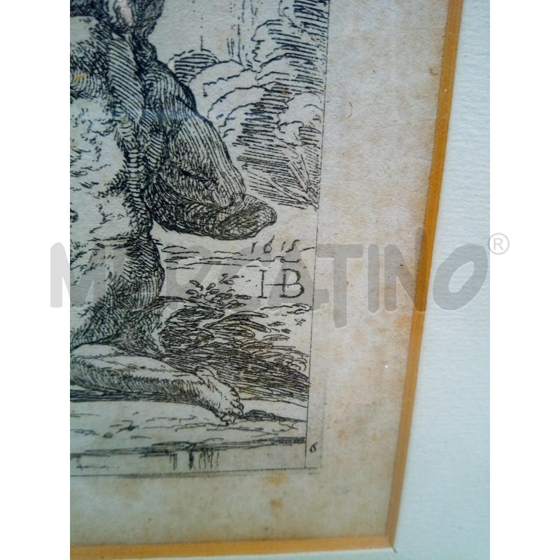 QUADRO INCISIONE PECCATO ORIGINALE EPOCA  | Mercatino dell'Usato Roma porta maggiore 3