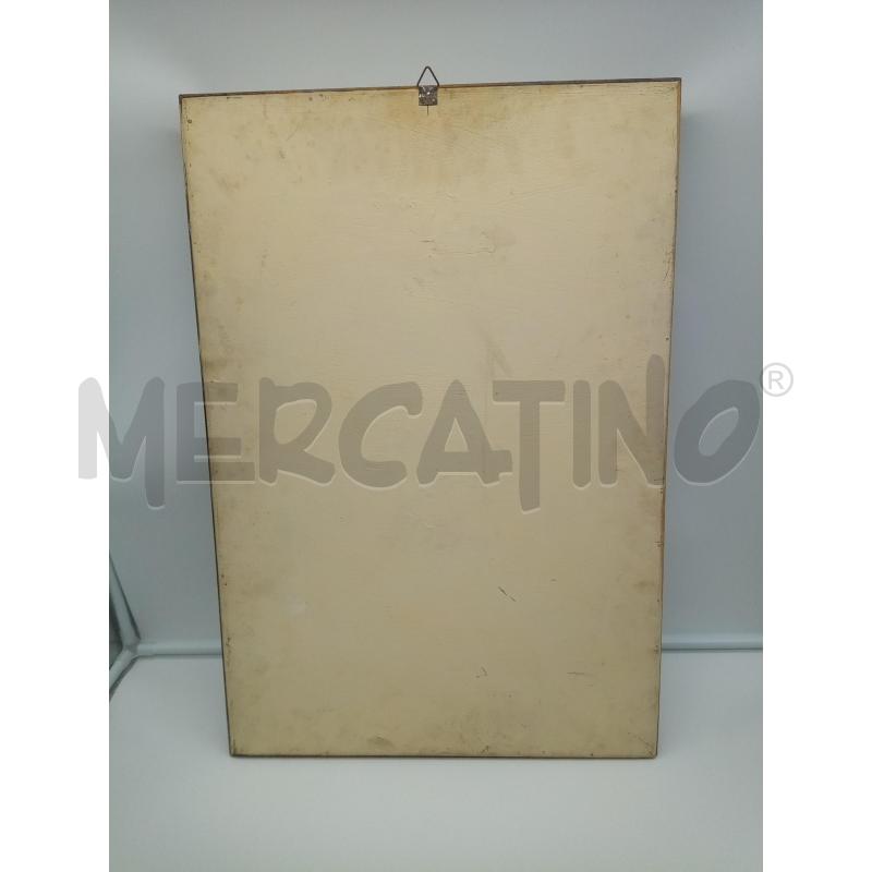 QUADRO INCISO SU MATTONELLA DONNA CON CREATURA | Mercatino dell'Usato Roma porta maggiore 4
