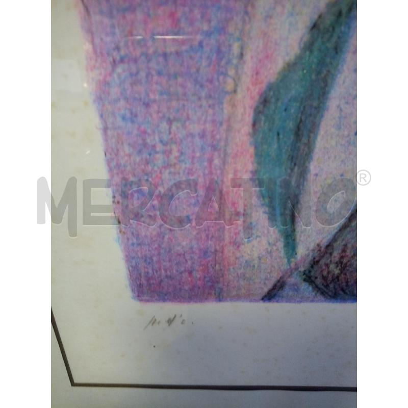 QUADRO LITOGRAFIA ARLECCHINO | Mercatino dell'Usato Roma porta maggiore 5