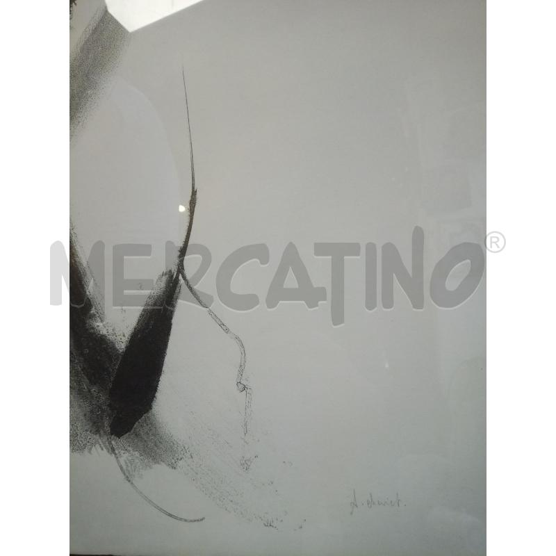 QUADRO LITOGRAFIA CAVALLO ASTRATTO  | Mercatino dell'Usato Roma porta maggiore 3