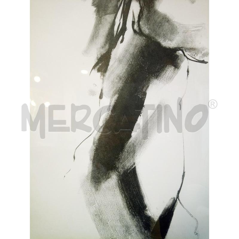 QUADRO LITOGRAFIA CAVALLO ASTRATTO  | Mercatino dell'Usato Roma porta maggiore 4