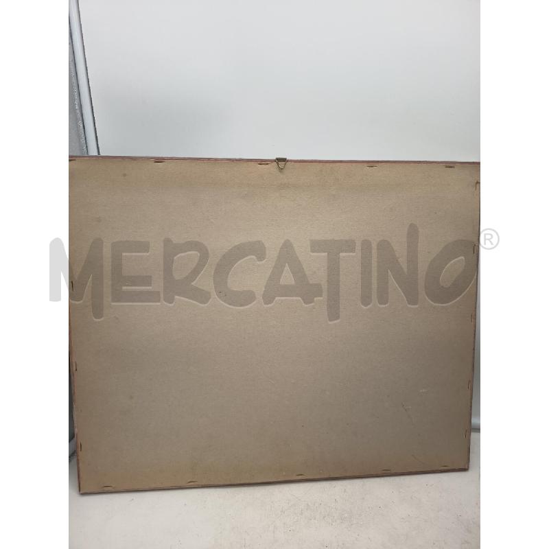 QUADRO LITO ANGELO A CAVALLO FONDO BLU  | Mercatino dell'Usato Roma porta maggiore 5
