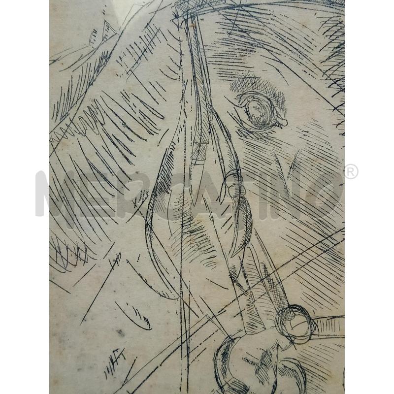 QUADRO LITO TESTA CAVALLO | Mercatino dell'Usato Roma porta maggiore 4