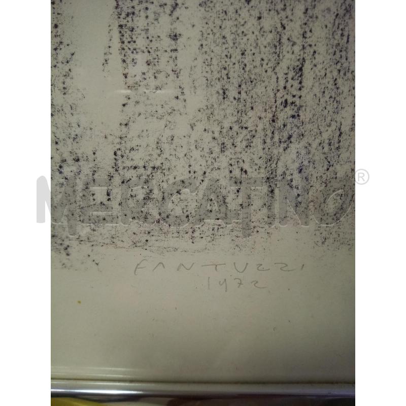 QUADRO LITO TRE PERSONAGGI IN STRADA | Mercatino dell'Usato Roma porta maggiore 3