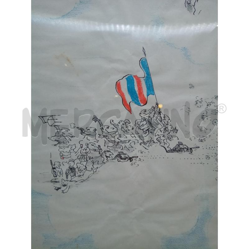 QUADRO LOCANDINA ANNI 70 SEMPÈ | Mercatino dell'Usato Roma porta maggiore 5