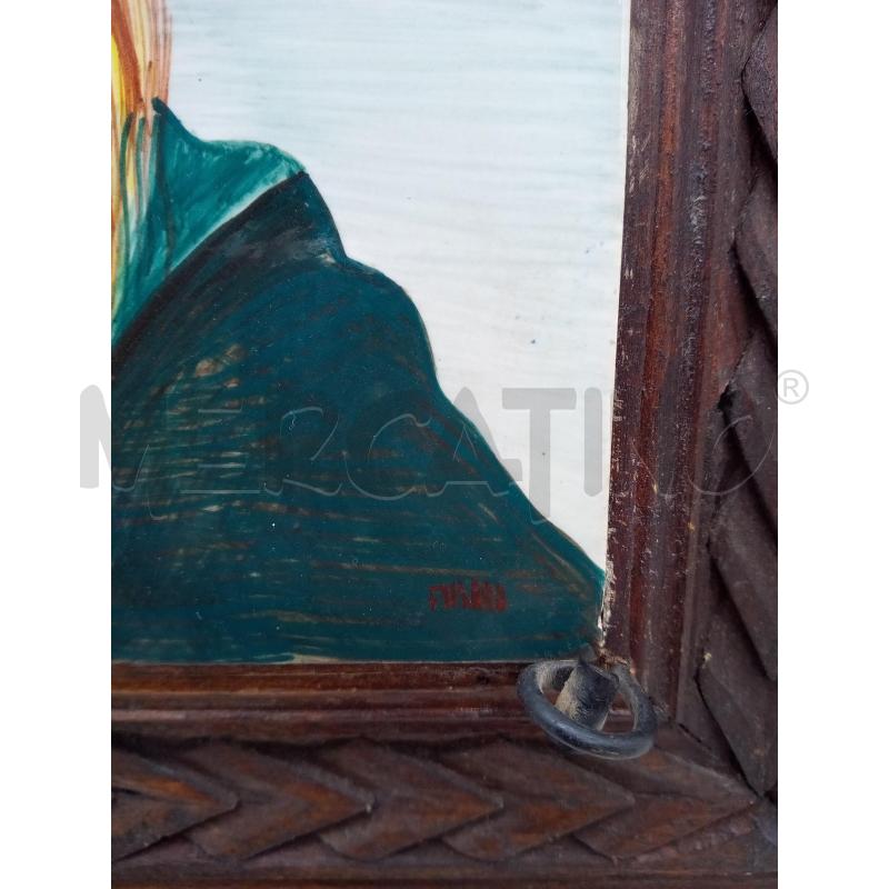 QUADRO MATTONELLA CERAMICA GUALDO TADINO MADONNA | Mercatino dell'Usato Roma porta maggiore 3