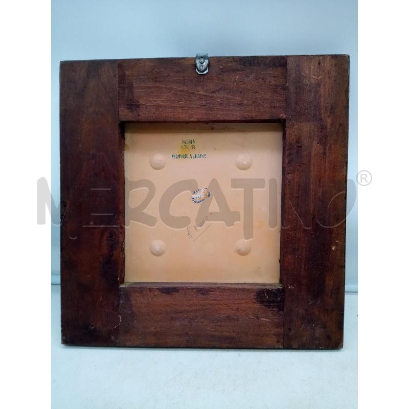 QUADRO MATTONELLA CERAMICA GUALDO TADINO MADONNA | Mercatino dell'Usato Roma porta maggiore 4
