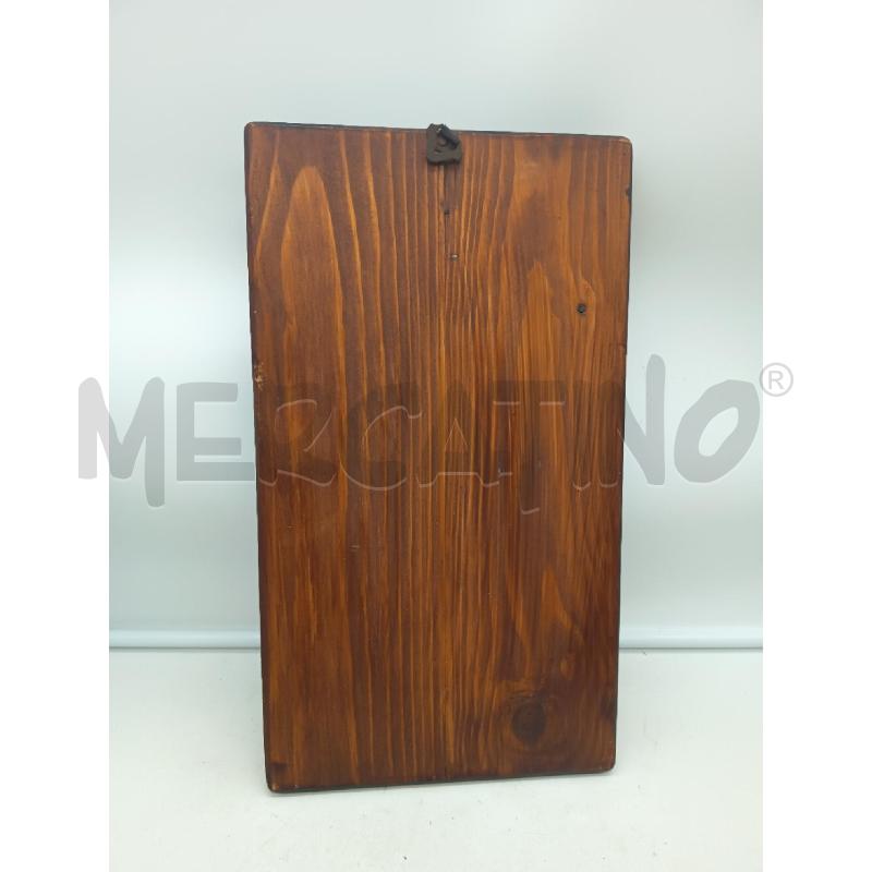 QUADRO MATTONELLA DIPINTA CRISTO  | Mercatino dell'Usato Roma porta maggiore 4