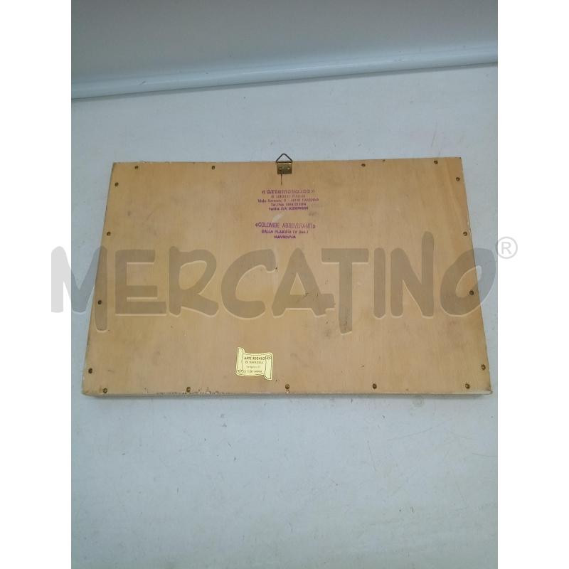QUADRO MOSAICO COLOMBINE F BLU  | Mercatino dell'Usato Roma porta maggiore 4