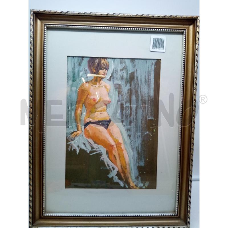 QUADRO NUDO FEMMINILE  | Mercatino dell'Usato Roma porta maggiore 4