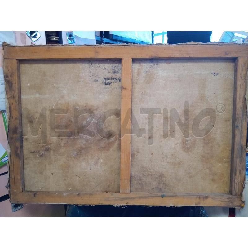 QUADRO OLIO MATERICO NAT MORTA CON ANATRA | Mercatino dell'Usato Roma porta maggiore 4