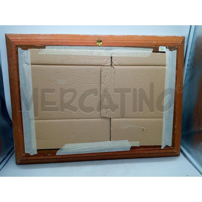 QUADRO OLIO SU CARTONE DUE DONNE STESE | Mercatino dell'Usato Roma porta maggiore 5