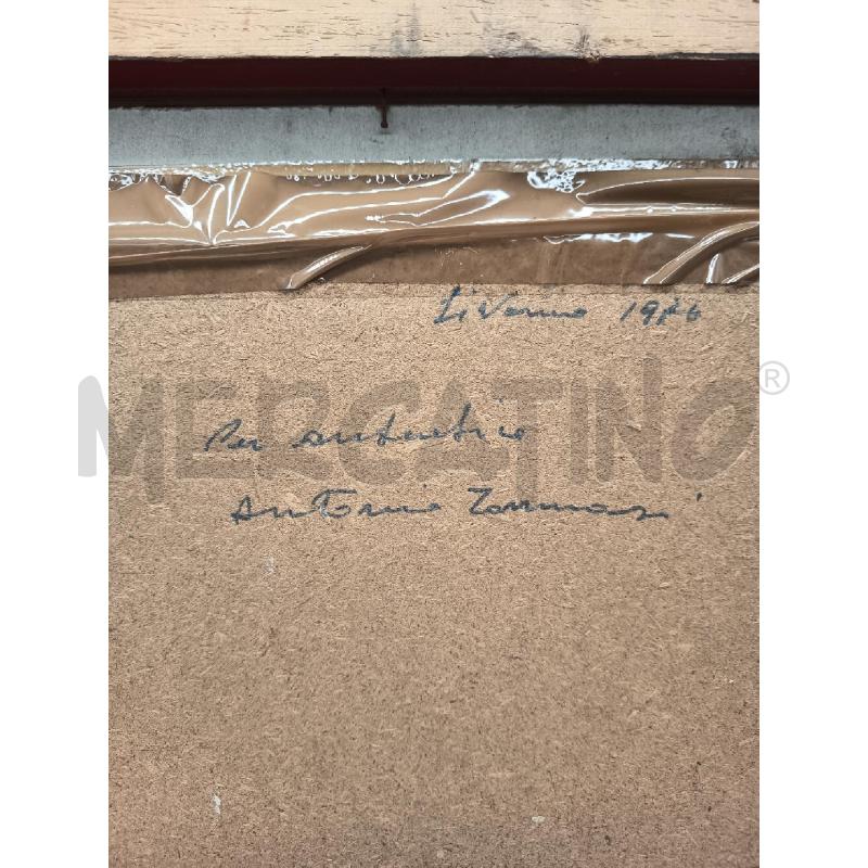 QUADRO OLIO SU COMPENSATO VECCHIMNI  | Mercatino dell'Usato Roma porta maggiore 5