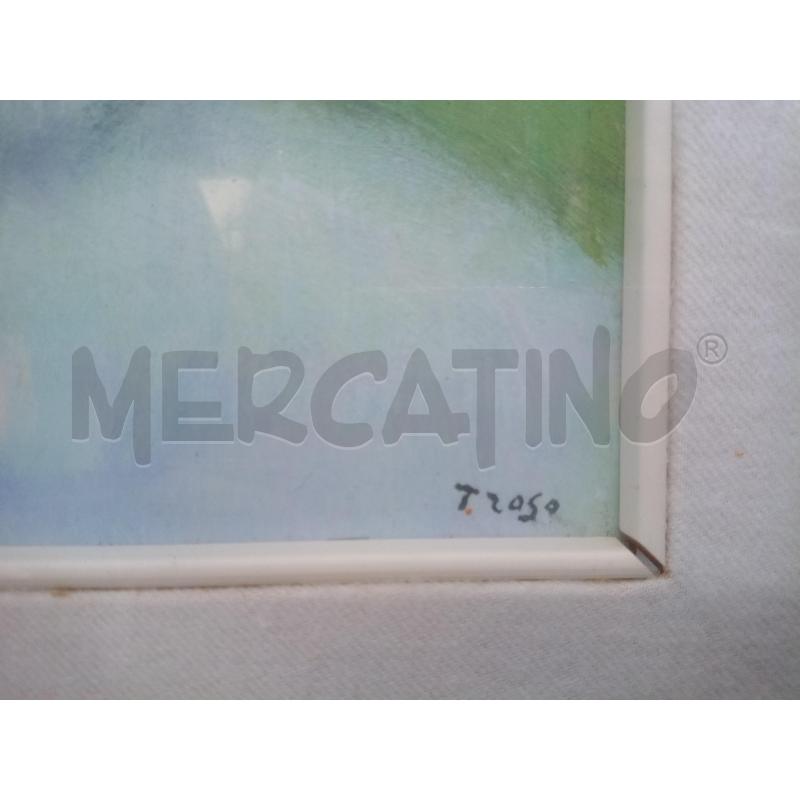 QUADRO OLIO SU MASONITE SCORCIO ROMANO  | Mercatino dell'Usato Roma porta maggiore 3
