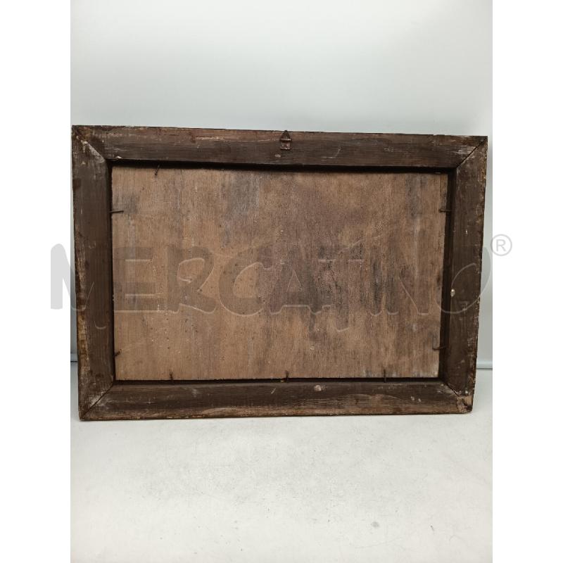 QUADRO OLIO SU TAVOLA SANTO SPIRITO ROMA  | Mercatino dell'Usato Roma porta maggiore 5