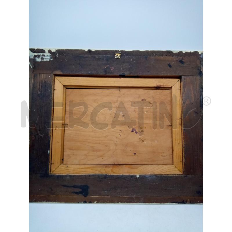 QUADRO OLIO SU TAV BARCA IN RIVA AL LAGO | Mercatino dell'Usato Roma porta maggiore 5